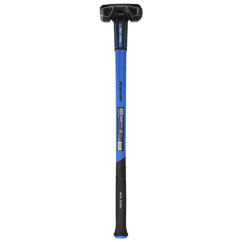 Sealey Sledge Hammer with Fibreglass Shaft 6lb SLHG06 Sealey  - Dynamic Drive