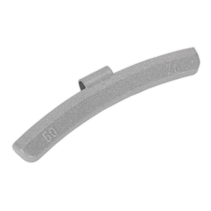 Sealey Wheel Weight 50g Hammer-On Plastic Coated Zinc for Alloy Wheels Pack of 5 Sealey - Dynamic Drive