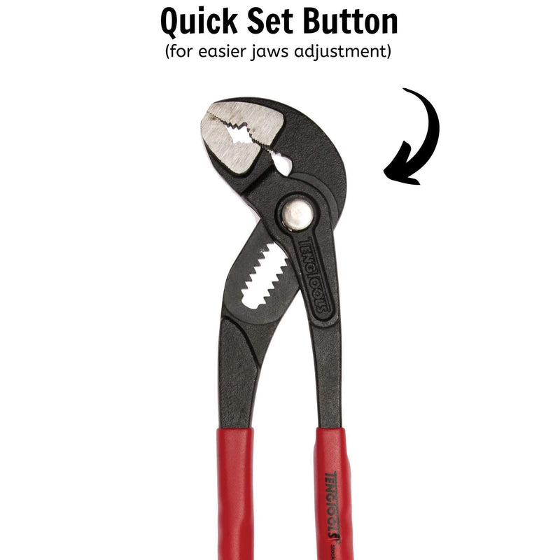 Teng Tools Quick Set Water Pump Plier 245mm Teng Tools - Dynamic Drive