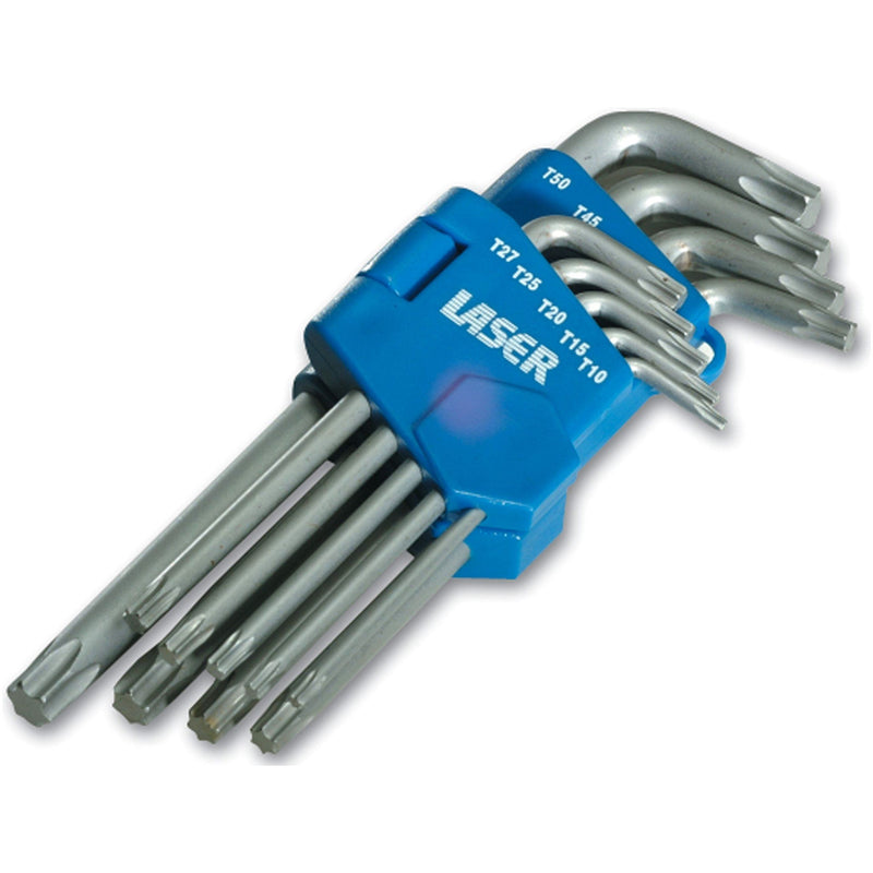 Laser Star Key Set 9pc 2497 Laser - Dynamic Drive