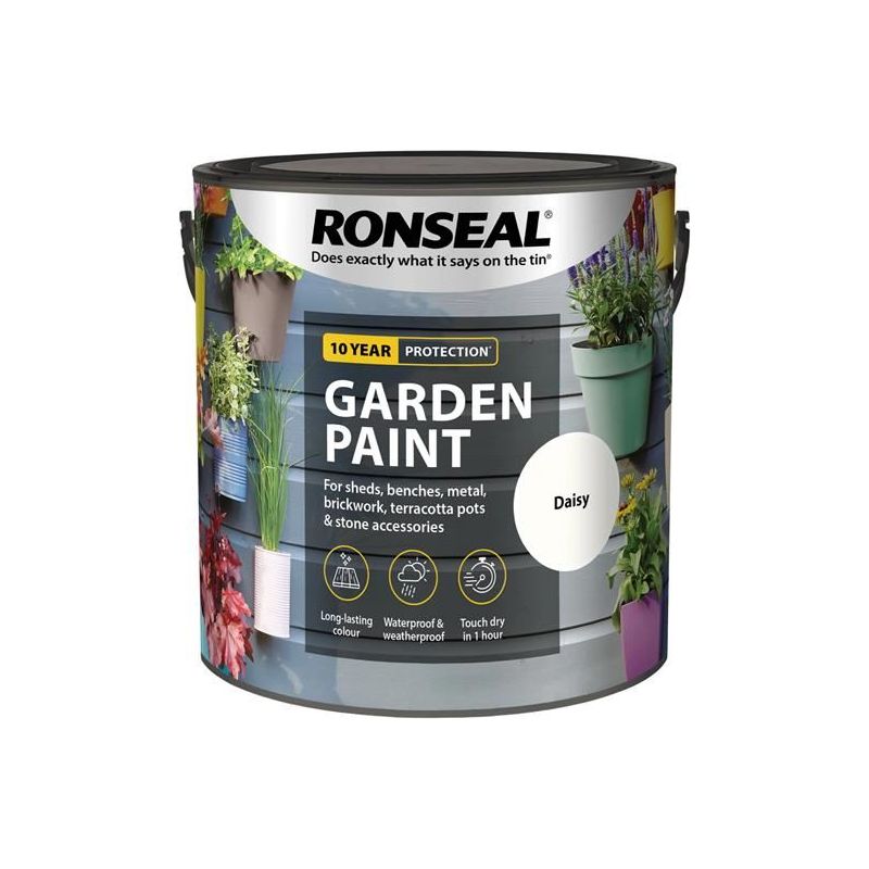 Ronseal Garden Paint Daisy 2.5 litre Ronseal - Dynamic Drive
