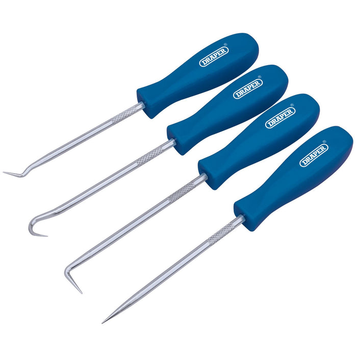 Draper Mini Hook and Pick Set (4 Piece) 51763 Draper - Dynamic Drive