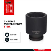 Teng Tools 1/2" Stubby Impact Socket DIN Metric 13mm Teng Tools - Dynamic Drive