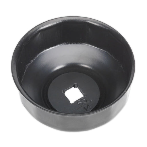 Sealey Oil Filter Cap Wrench 65mm x 14 Flutes MS044 Sealey  - Dynamic Drive