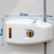 Heosafe Sliding Door Lock Nova - Dynamic Drive