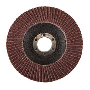 Silverline Aluminium Oxide Flap Disc 115mm 60 Grit Silverline - Dynamic Drive