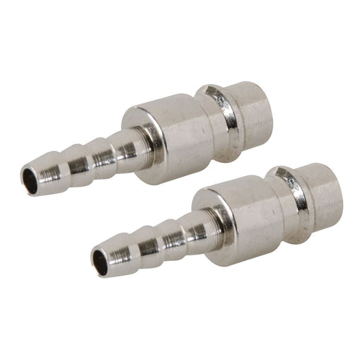 Silverline Euro Air Line Hose End Coupler 2pk 8mm Hose End Silverline - Dynamic Drive