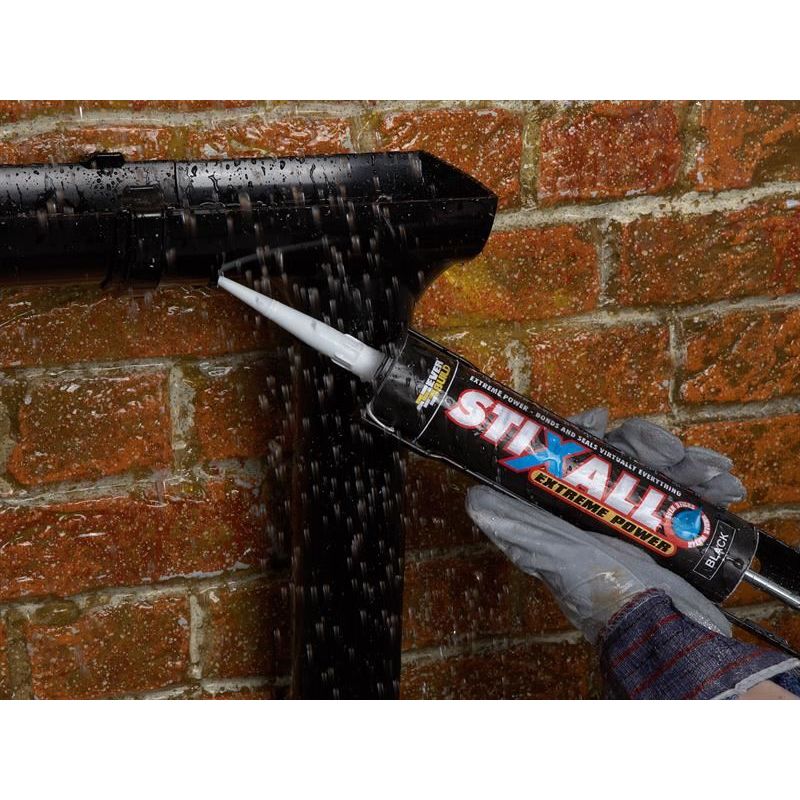 Everbuild Sika Stixall Extreme Power Cartridge Black 290ml Everbuild Sika - Dynamic Drive