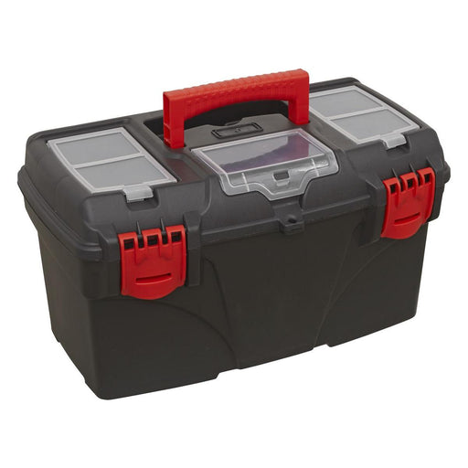 Sealey Toolbox with Tote Tray 430mm AP430 Sealey - Dynamic Drive