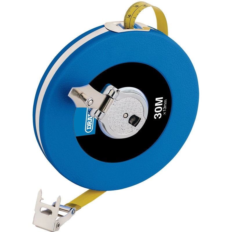 Draper Steel Measuring Tape, 30m/100ft x 13mm 88217 Draper - Dynamic Drive