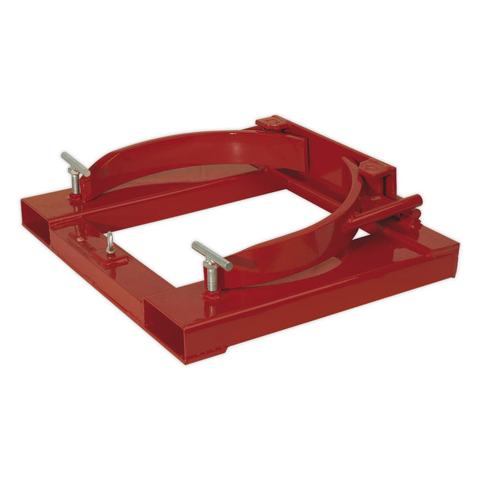 Sealey Forklift Drum Clamp Single 205L DG02 Sealey  - Dynamic Drive