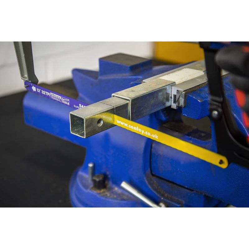 Sealey Hacksaw Blade 300mm HSS Bi-Metal 32tpi Pack of 5 HSB0532 Sealey - Dynamic Drive