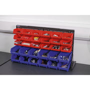 Sealey Bin Storage System Bench Mounting 30 Bins TPS1218 Sealey - Dynamic Drive