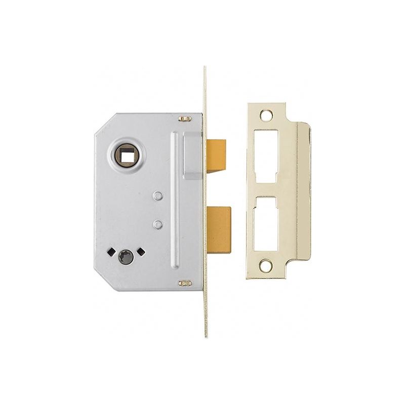 Yale Locks PM236 Bathroom 2 Lever Sashlock Polished Chrome 67mm 2.5in Yale Locks - Dynamic Drive