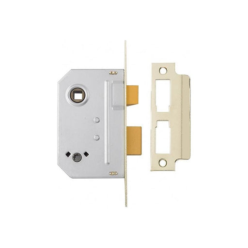 Yale Locks PM236 Bathroom 2 Lever Sashlock Polished Chrome 67mm 2.5in Yale Locks - Dynamic Drive