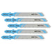 Dewalt Power Tools HSS Metal Cutting Jigsaw Blades Pack of 5 T118A DeWALT Power Tools - Dynamic Drive