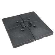 Dellonda Fillable Parasol Base, Water/Sand Fill 92L 4pc DG269 Dellonda - Dynamic Drive