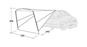 Outwell Vehicle Touring Canopy Shelter - For Motorhomes, Campervans & Caravans Outwell - Dynamic Drive