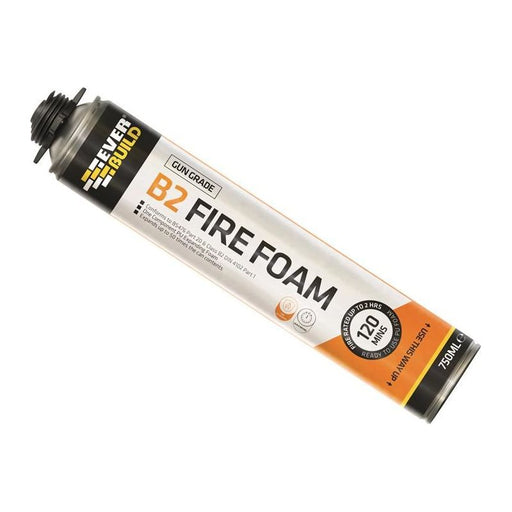 Everbuild Sika Fire Foam B2 Gun Grade Aerosol 750ml Everbuild Sika - Dynamic Drive