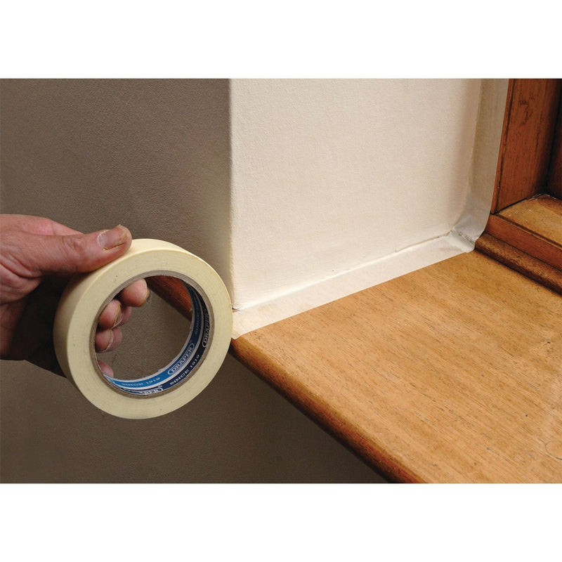 Draper Masking Tape Roll, 50m x 25mm 63481 Draper - Dynamic Drive