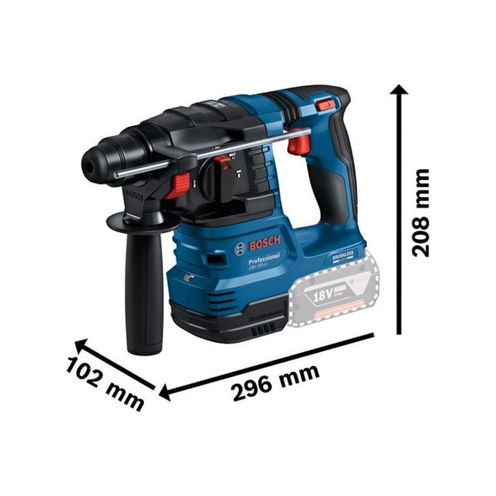 Bosch GBH 18V-22 SDS-Plus Rotary Hammer 18V Bare Unit Bosch - Dynamic Drive
