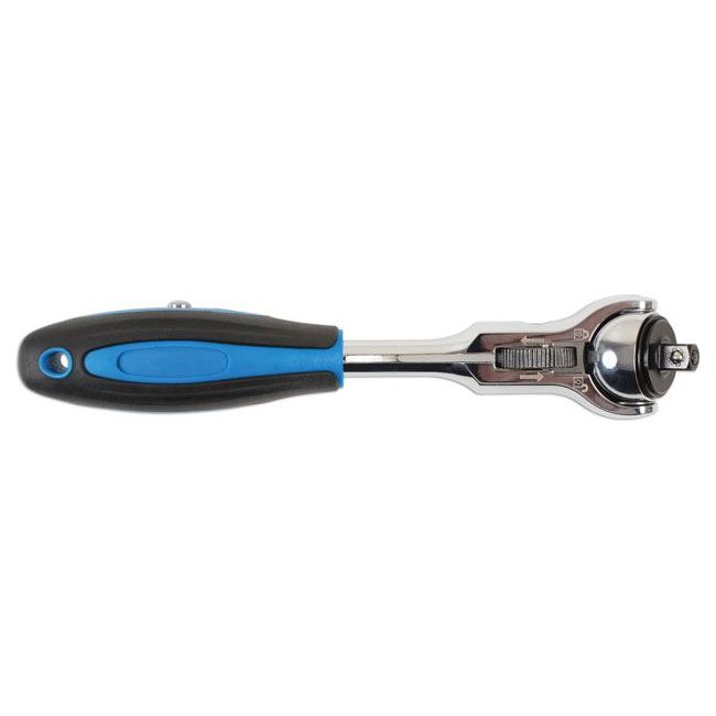 Laser Roto Lock Swivel Head Ratchet 1/4"D 6917 Laser - Dynamic Drive