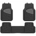 Streetwize Universal Rubber Mat Set - Luxury (With Full Cross Rear) - 4 Piece Streetwize  - Dynamic Drive