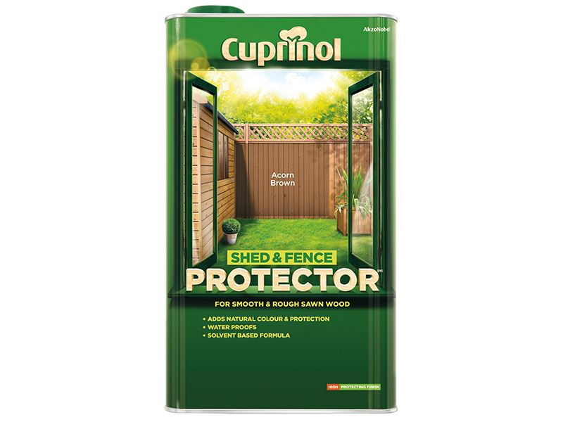 Cuprinol Shed & Fence Protector Acorn Brown 5 litre Cuprinol - Dynamic Drive