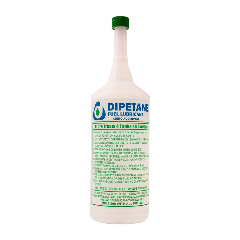 Dipetane 1L Fuel Treatment Reduce Emissions Injector DPF CAT EGR System Cleaner Dipetane  - Dynamic Drive