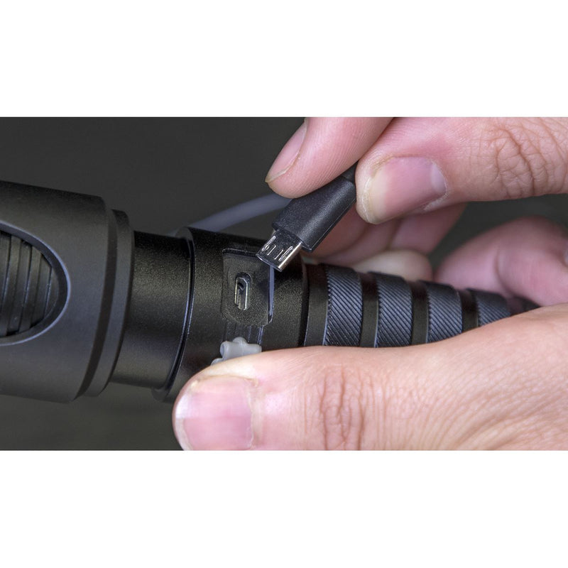 Sealey Aluminium Torch 10W SMD LED Adjustable Focus Rechargeable with USB Port Sealey - Dynamic Drive