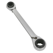 Sealey Ratchet Ring Spanner 4-in-1 Reversible Metric S0983 Siegen by Sealey - Dynamic Drive