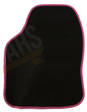 Sakura VR Cerise Embroidered Edging Car Mat Set (Front & Rear) Universal Sakura - Bars 4 Cars