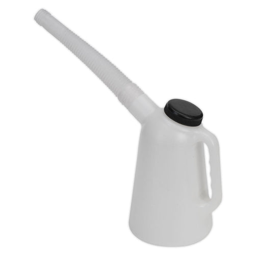Sealey Oil Container with Lid & Flexible Spout 1L JDL1 Sealey - Dynamic Drive