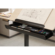 Dellonda Single Motor Ultra-Quiet Electric Adjustable Drawing Table Dellonda - Dynamic Drive