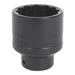 Sealey Impact Socket 56mm Bi-Hex Deep 3/4"Sq Drive SX021 Sealey - Dynamic Drive