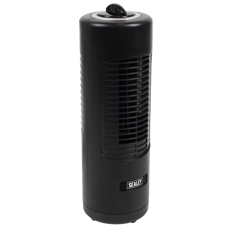 Sealey Oscillating Desk Tower Fan 2-Speed 12" 230V STF12C Sealey - Dynamic Drive