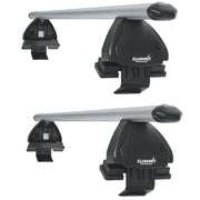 Aluminium Roof Bars fits Peugeot 208 3 door with glass roof 2012-2019 Summit  - Dynamic Drive