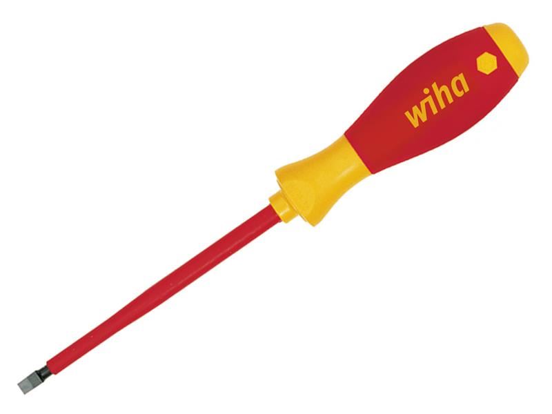 Wiha SoftFinish® electric slimFix Screwdriver Slotted 5.5 x 125mm Wiha - Dynamic Drive