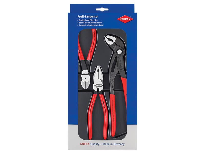 Knipex Power Pack High Leverage Pliers Set, 3 Piece Knipex - Dynamic Drive