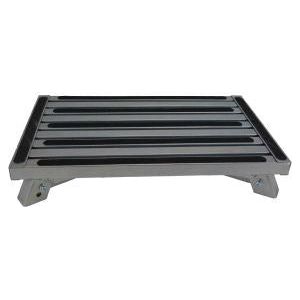 Foldable One Step Aluminium Colour Grey 04362 UK Camping And Leisure - Dynamic Drive