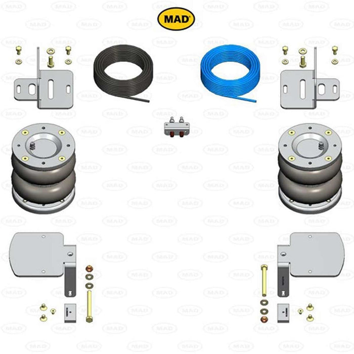 MAD Air Master Basic Suspension Kit FWD Transit V363 08/13 (Van Only) MAD - Dynamic Drive