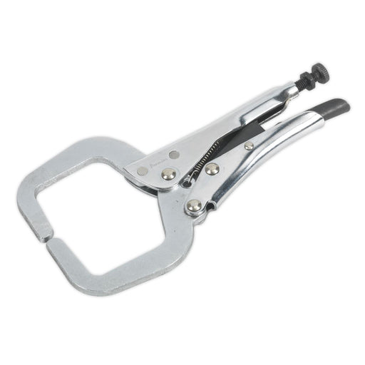 Sealey Locking C-Clamp 165mm 0-45mm Capacity AK6826 Sealey - Dynamic Drive