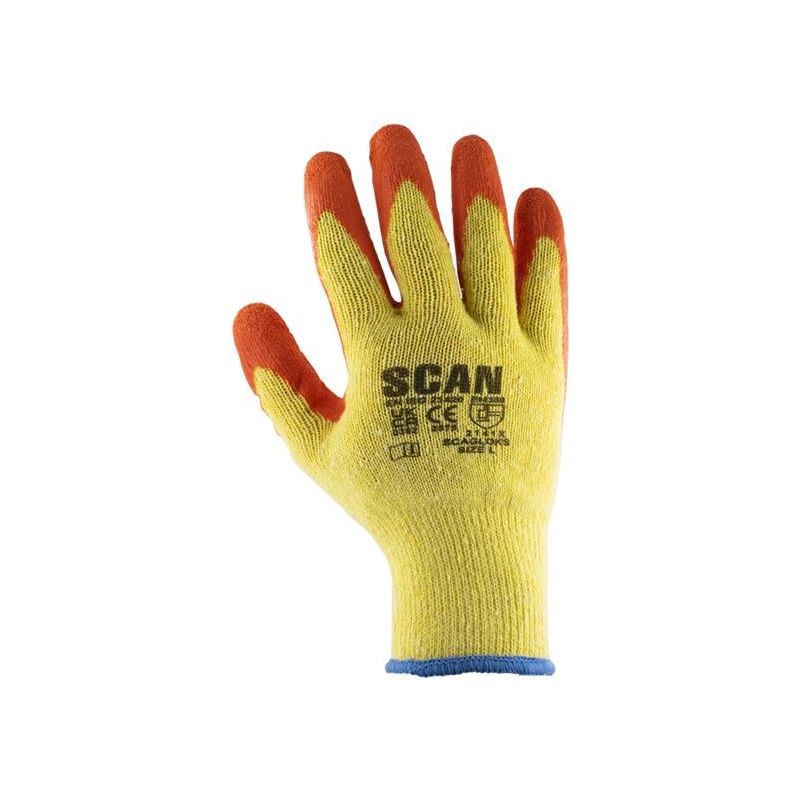 Scan Knitshell Latex Palm Gloves - XXL (Size 11) Scan - Dynamic Drive