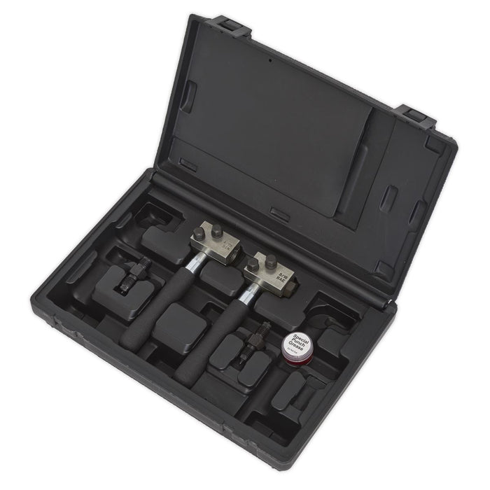 Sealey On-Vehicle Micro Brake Pipe Flaring Tool Set PFT11 Sealey - Dynamic Drive