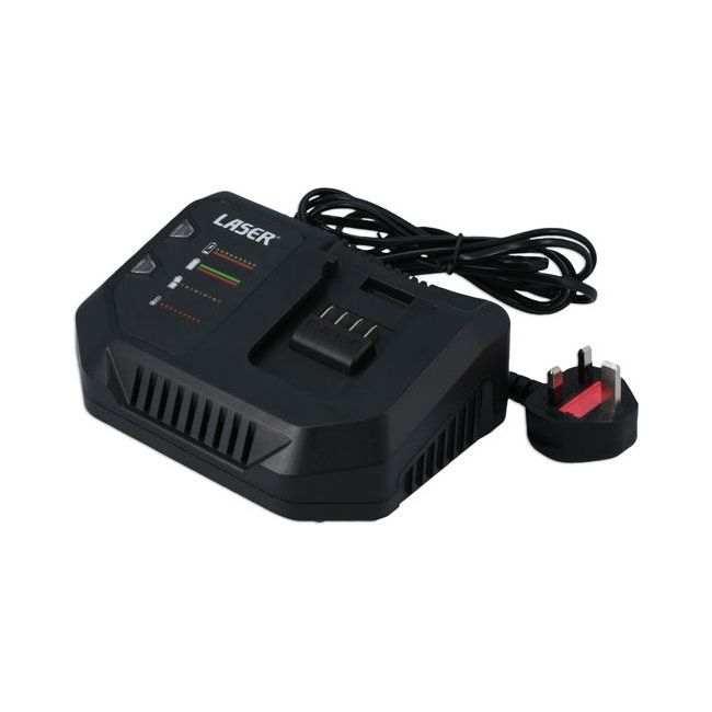 Laser Battery Charger 230V Mains 4 amp with UK Plug 8008 Laser - Dynamic Drive