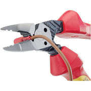 Draper Ergo Plus Fully Insulated VDE Pliers, 185mm 26482 Draper - Dynamic Drive