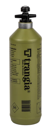 Trangia Trangia 1.0 litre Fuel Bottle - Olive Olive Trangia - Dynamic Drive