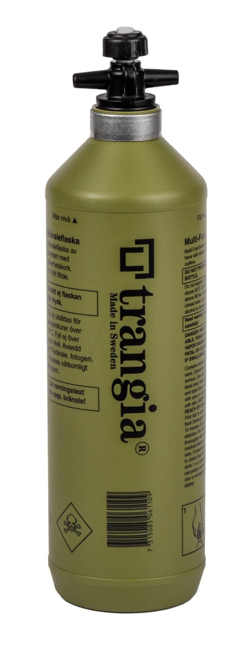 Trangia Trangia 1.0 litre Fuel Bottle - Olive Olive Trangia - Dynamic Drive