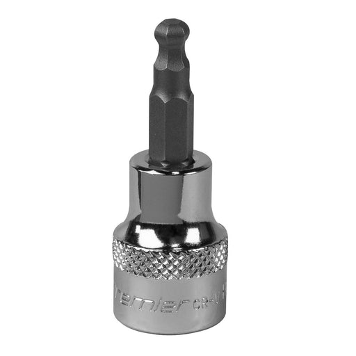 Sealey Ball-End Hex Socket Bit 5mm 3/8"Sq Drive SBBH003 Sealey - Dynamic Drive