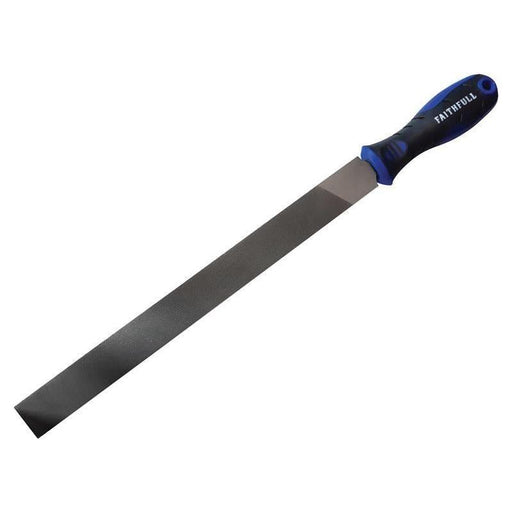 Faithfull Handled Hand Second Cut Engineers File 300mm (12in) Faithfull - Dynamic Drive